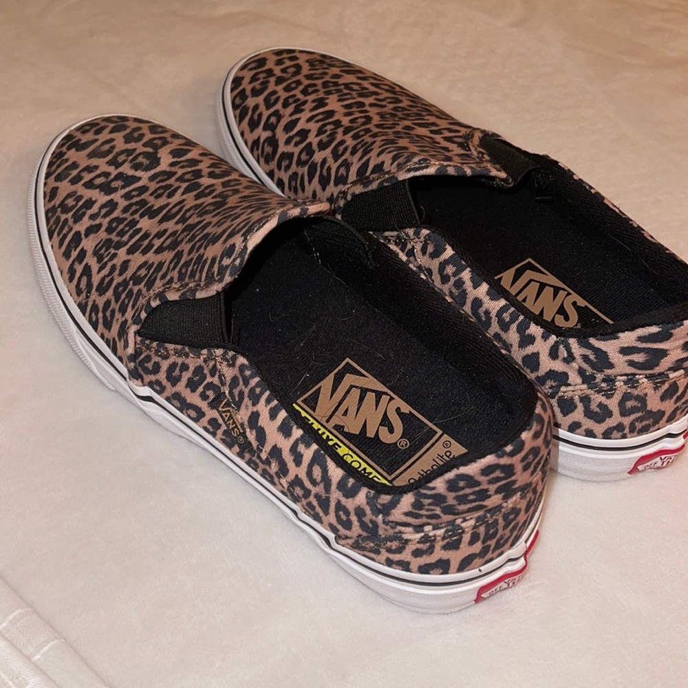 Cheetah Print Vans